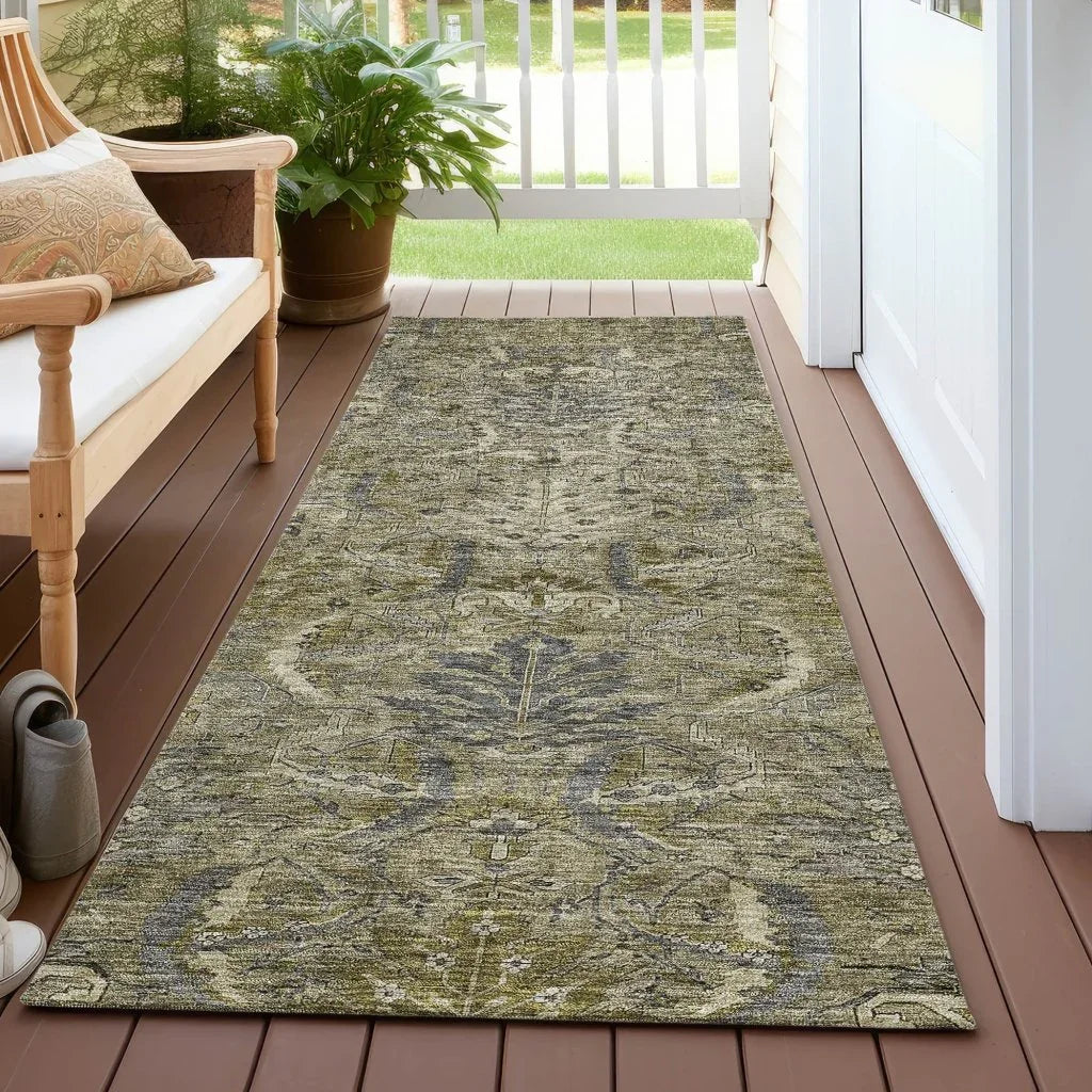 Rustica Taupe Washable Indoor-Outdoor Rug-Outdoor Rugs-LOOMLAN Rugs-LOOMLAN