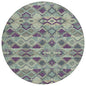 Rustira Blue Washable Indoor - Outdoor Rug - LOOMLAN - LOOMLAN Rugs - Outdoor Rugs