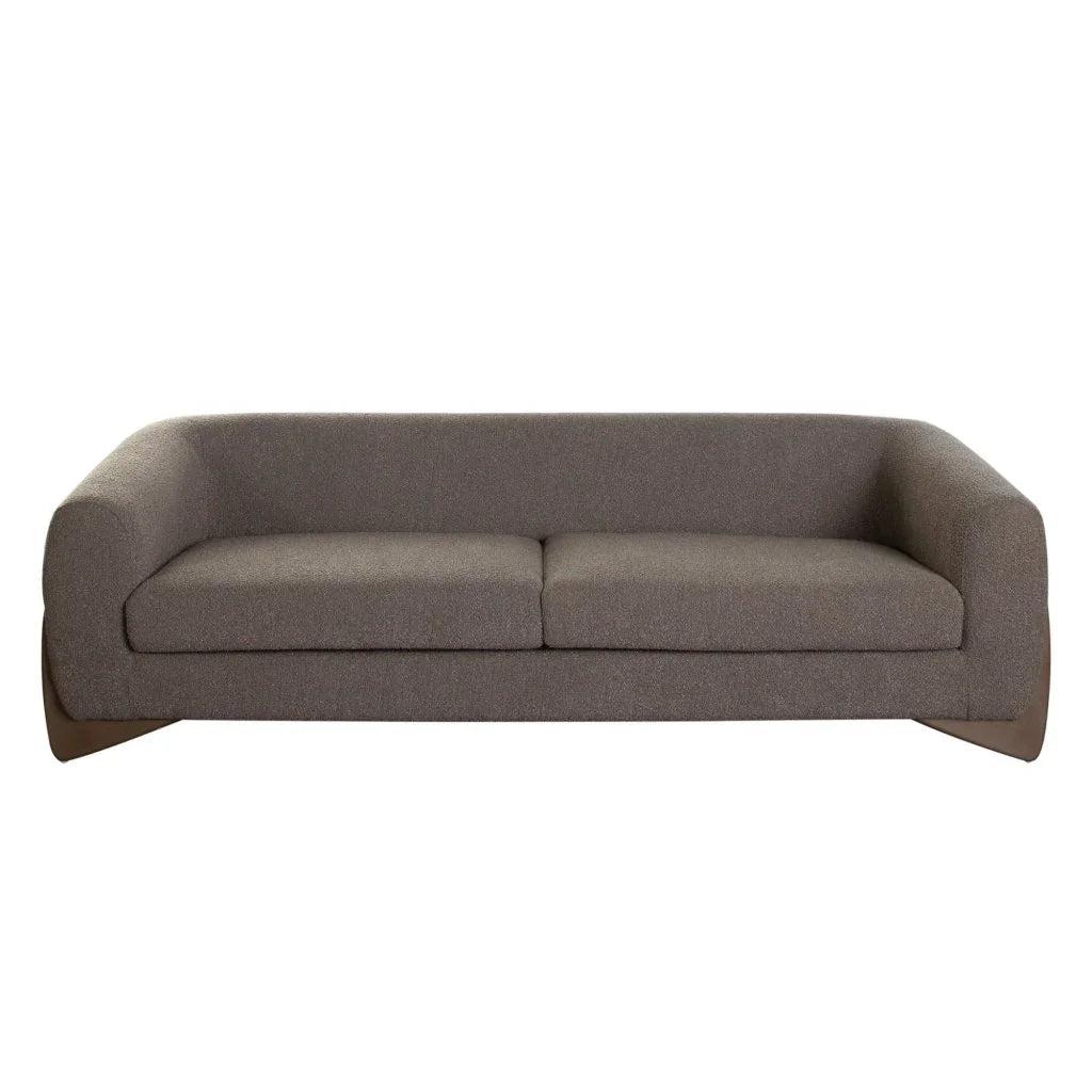 Ryder Toffee Polyester Fabric Modern Sofa - LOOMLAN - Diamond Sofa - Sofas & Loveseats