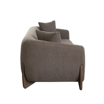 Ryder Toffee Polyester Fabric Modern Sofa - LOOMLAN - Diamond Sofa - Sofas & Loveseats