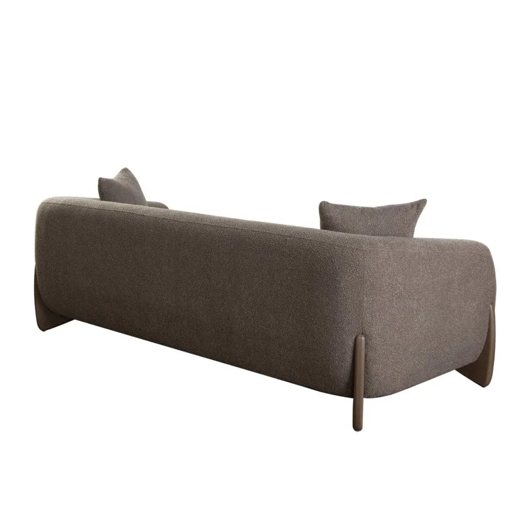 Ryder Toffee Polyester Fabric Modern Sofa - LOOMLAN - Diamond Sofa - Sofas & Loveseats