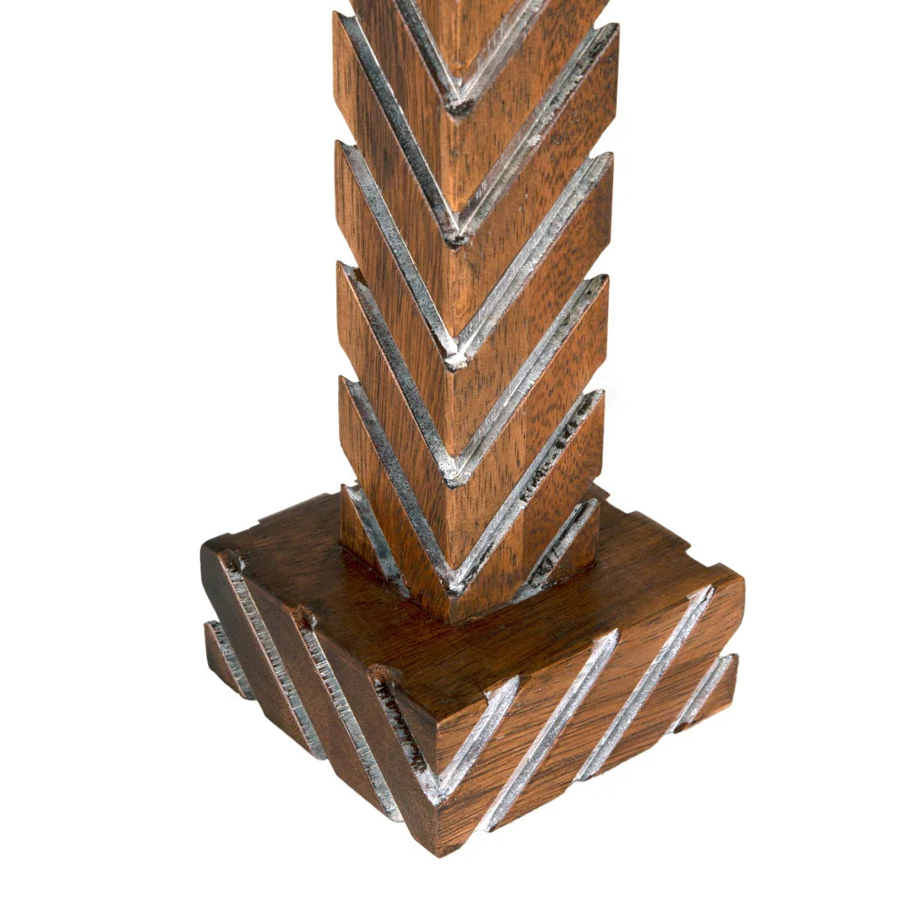 Ryder Wooden Brown Desk-Home Office Desks-Noir-LOOMLAN