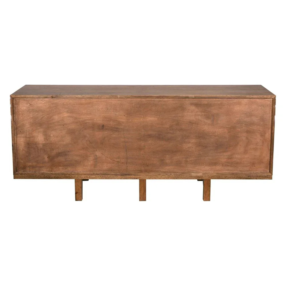 Ryder Wooden Brown Sideboard - LOOMLAN - Noir - Sideboards