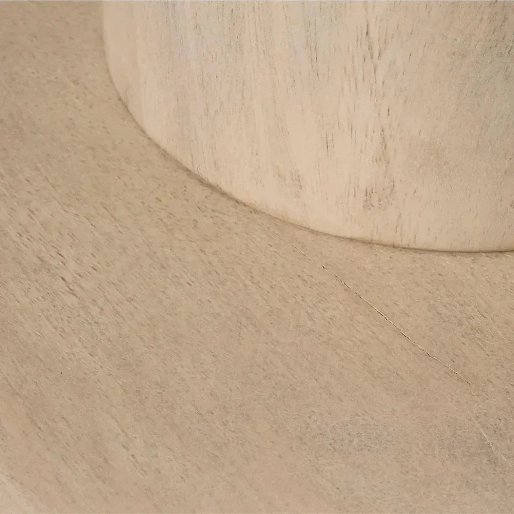 Rye Mango Wooden Elegant Barstool - LOOMLAN - Jamie Young - Bar Stools