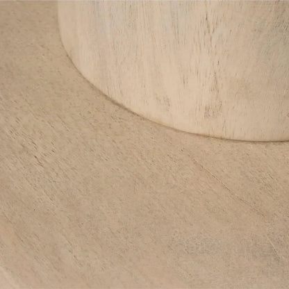 Rye Mango Wooden Elegant Barstool - LOOMLAN - Jamie Young - Bar Stools