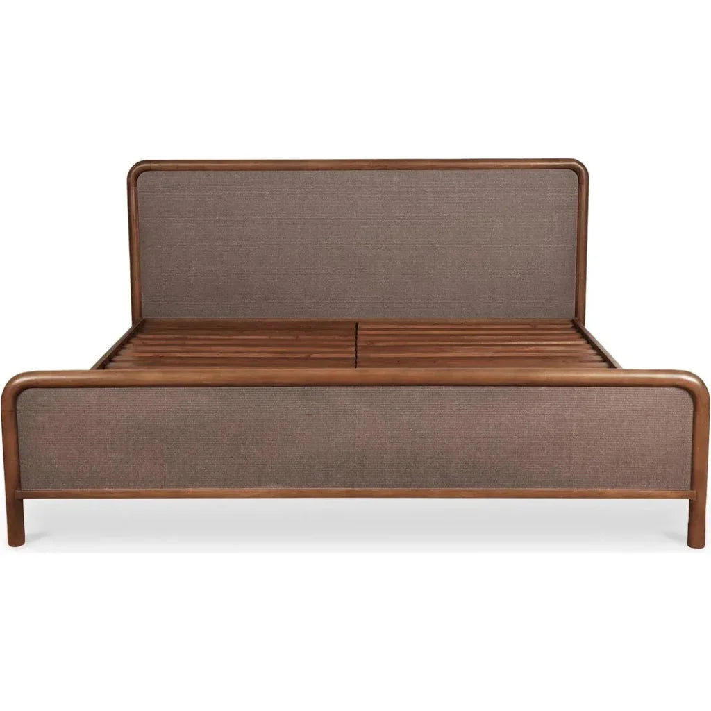 Rye Warm Brown Bed - LOOMLAN - Moe's Home - Beds