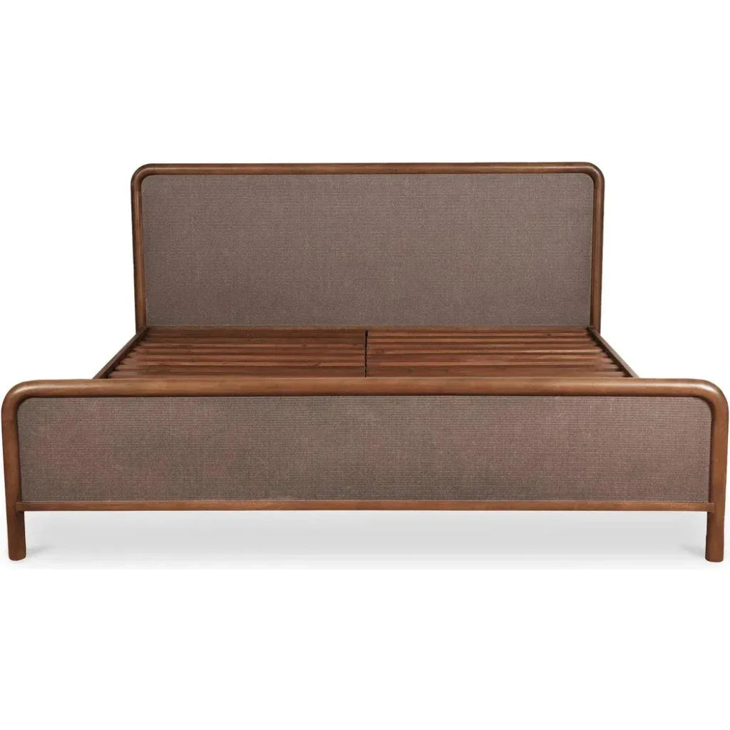 Rye Warm Brown Bed - LOOMLAN - Moe's Home - Beds