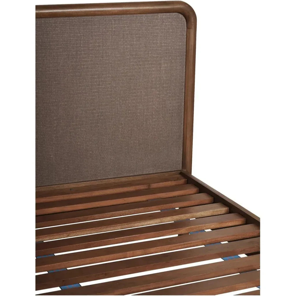 Rye Warm Brown Bed - LOOMLAN - Moe's Home - Beds