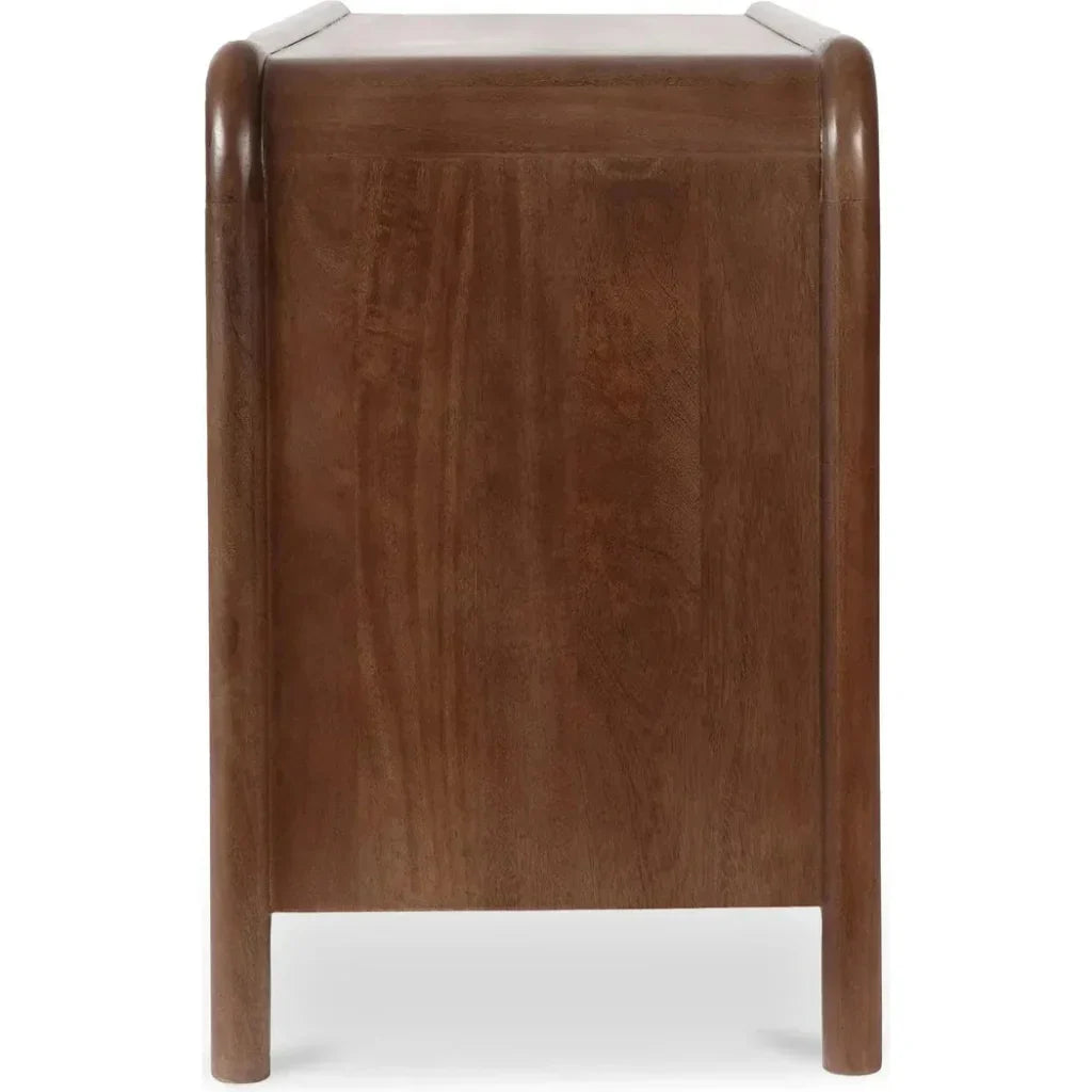 Rye Wood Warm Brown 6 Drawer Dresser - LOOMLAN - Moe's Home - Dressers