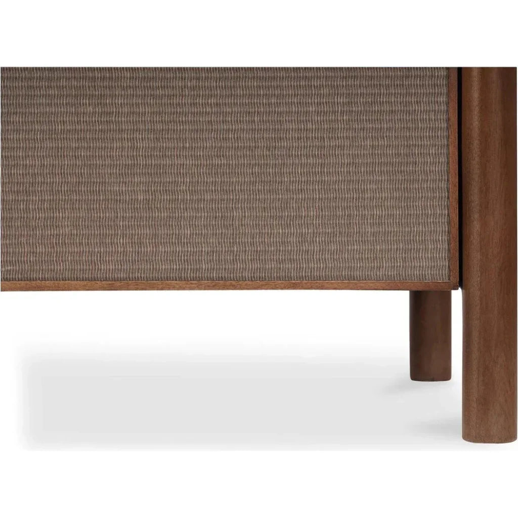 Rye Wood Warm Brown 6 Drawer Dresser - LOOMLAN - Moe's Home - Dressers