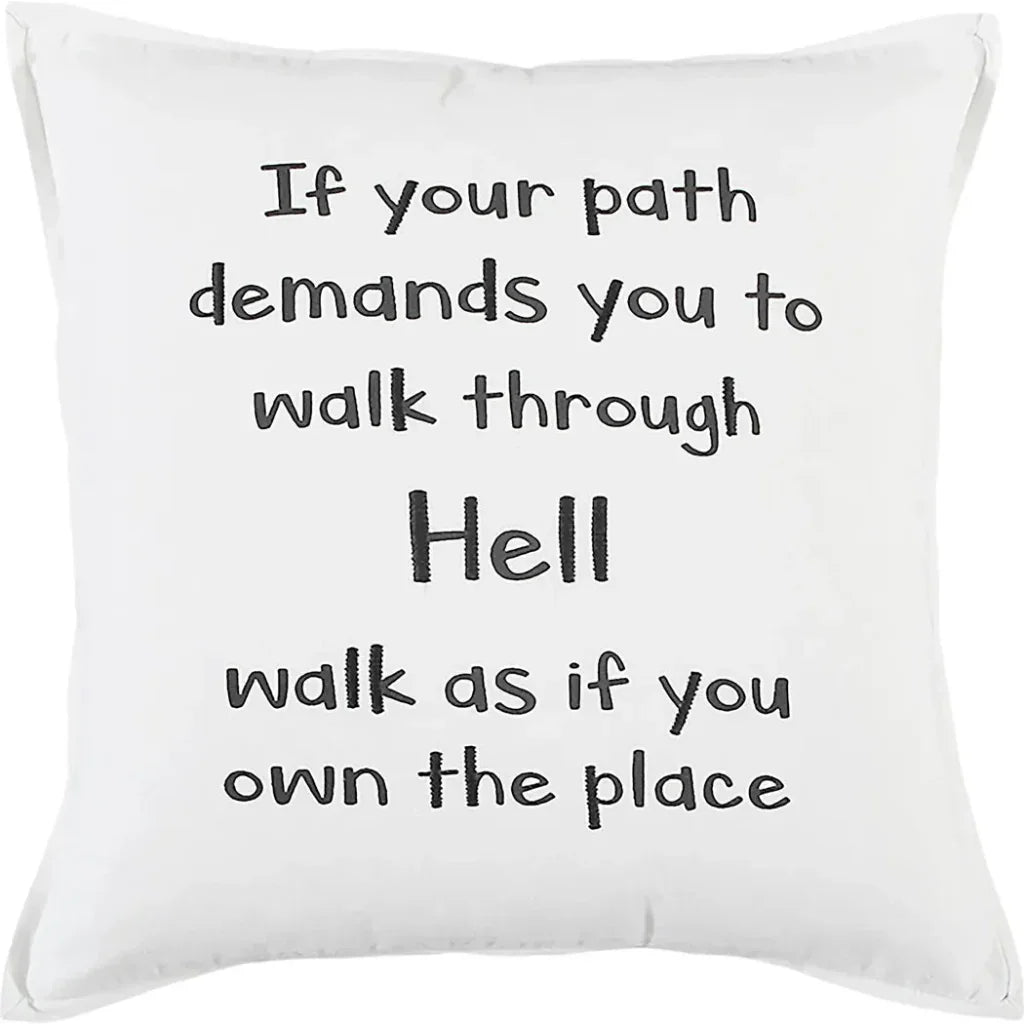 Saba Words Fun Decorative Throw Pillows Dawn Fill - LOOMLAN - LOOMLAN - Throw Pillows