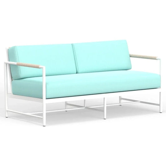 Sabbia Sunbrella Outdoor Loveseat - LOOMLAN - Sunset West - Outdoor Sofas & Loveseats
