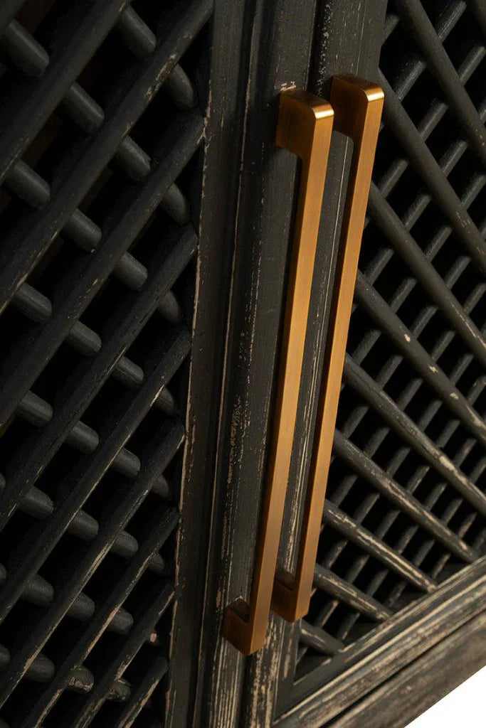 Sabre Wooden Black Sideboard - LOOMLAN - Furniture Classics - Sideboards