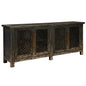 Sabre Wooden Black Sideboard
