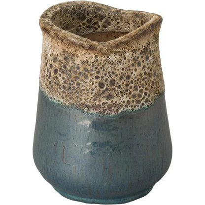 Sack Reef Teal Ceramic Planter - LOOMLAN - Emissary - Planters