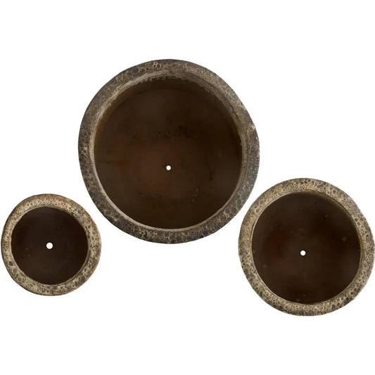 Sack Reef Teal Ceramic Planter - LOOMLAN - Emissary - Planters