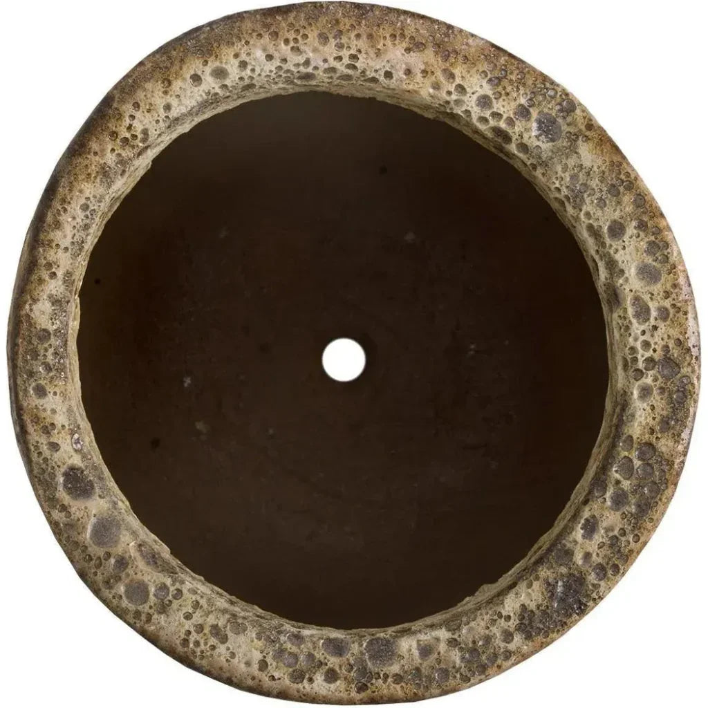 Sack Reef Teal Ceramic Planter - LOOMLAN - Emissary - Planters