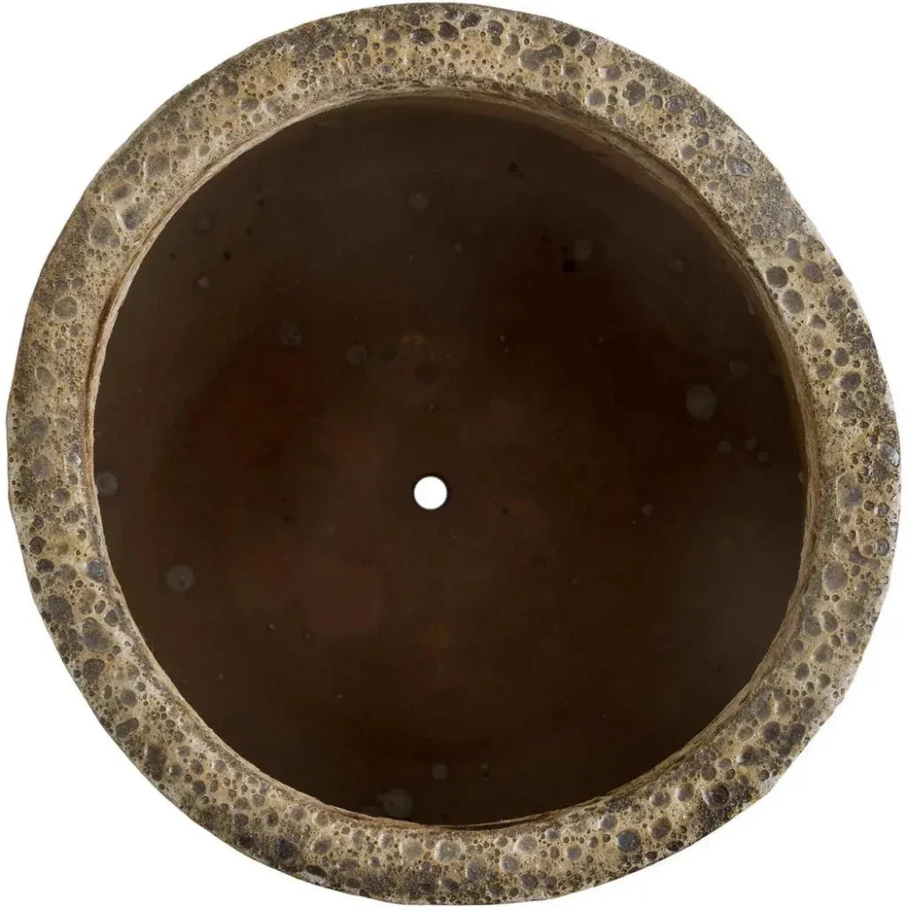 Sack Reef Teal Ceramic Planter - LOOMLAN - Emissary - Planters