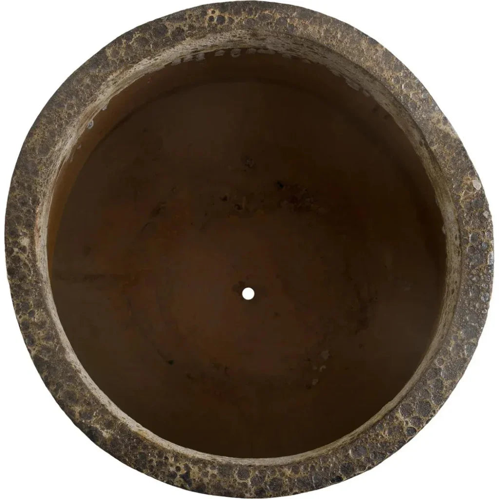 Sack Reef Teal Ceramic Planter - LOOMLAN - Emissary - Planters