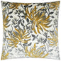 Sadah Mustard Floral Yellow Large Throw Pillow Insert - LOOMLAN - D.V. Kap - Throw Pillows