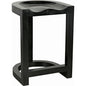 Saddle Wood Black Counter Stool - LOOMLAN - Noir - Counter Stools