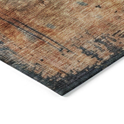 Sadeeya Teal Washable Indoor - Outdoor Rug - LOOMLAN - LOOMLAN Rugs - Outdoor Rugs