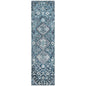 Saelain Blue Washable Indoor-Outdoor Rug