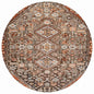 Saelain Brown Washable Indoor-Outdoor Rug