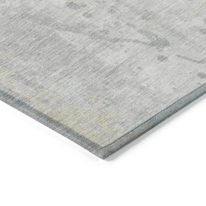 Saelion Ivory Washable Indoor-Outdoor Rug