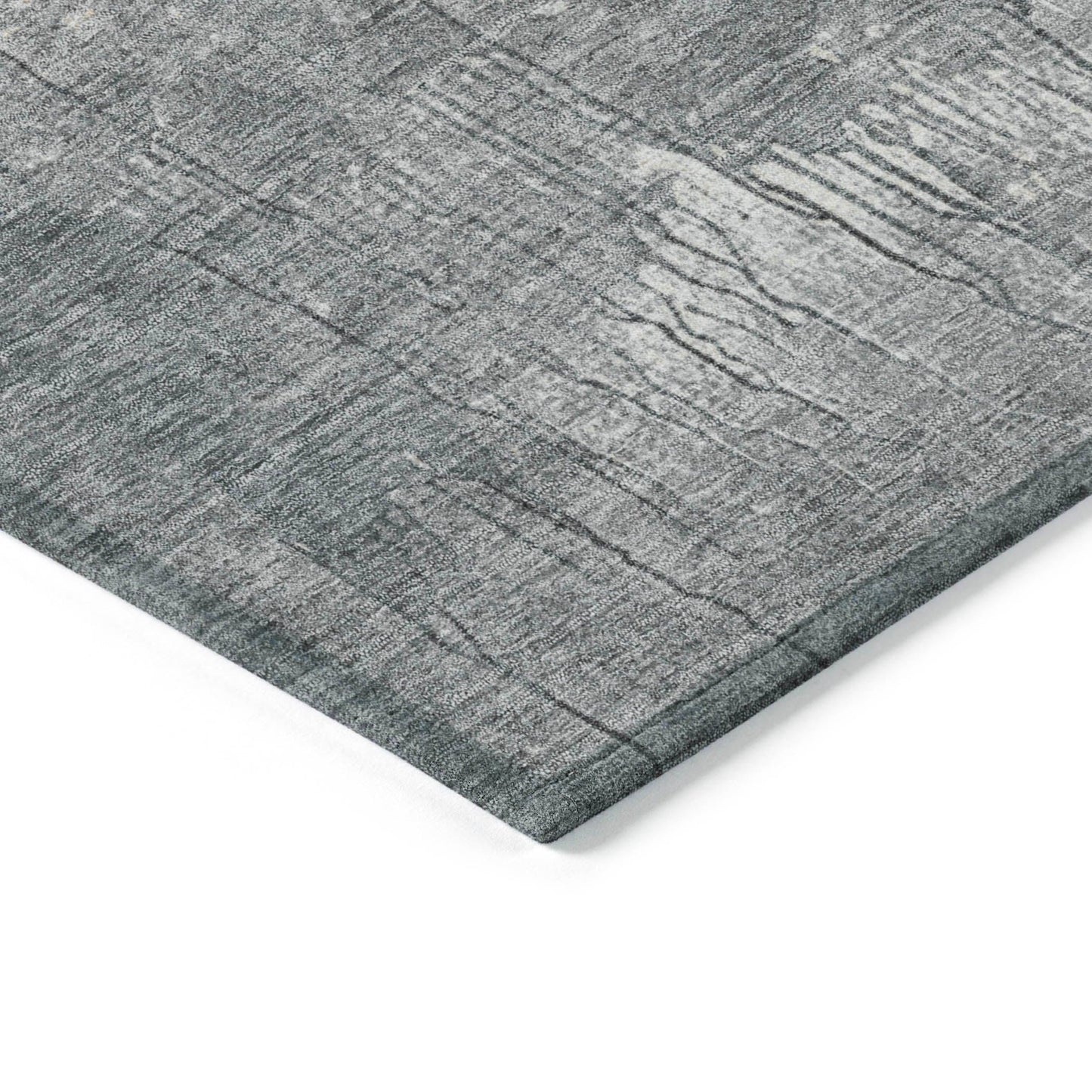 Saelius Coral Washable Indoor-Outdoor Rug