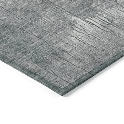 Saelius Coral Washable Indoor-Outdoor Rug