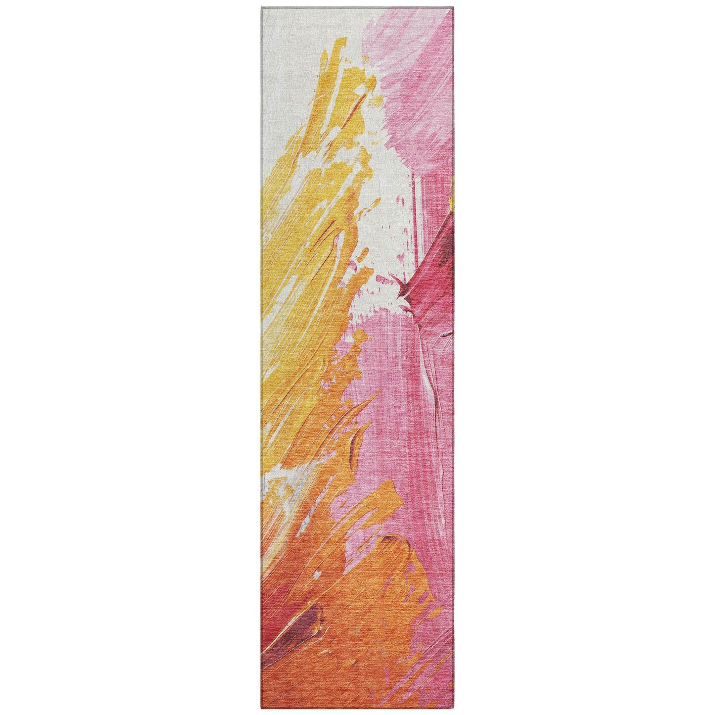 Saelon Blush Washable Indoor-Outdoor Rug