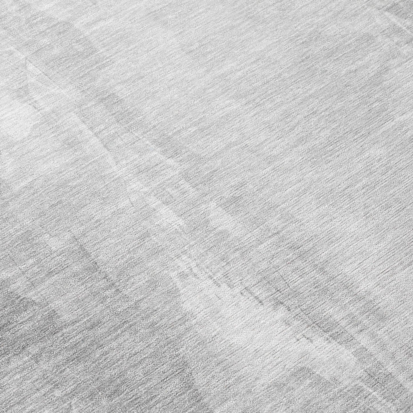 Saelor Gray Washable Indoor-Outdoor Rug