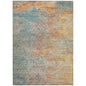 Safina Teal Washable Indoor - Outdoor Rug - LOOMLAN - LOOMLAN Rugs - Outdoor Rugs
