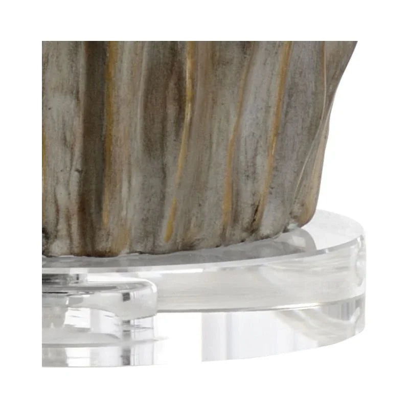 Saguaro Modern Ceramic With Gold Accent Table Lamp - LOOMLAN - Wildwood - Table Lamps