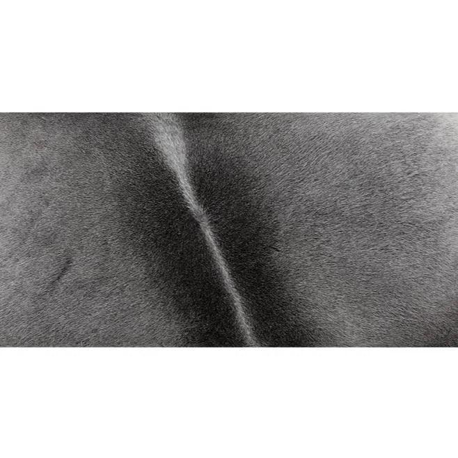 Sahara Bench Cowhide Seat Polished Steel Base - LOOMLAN - SUNPAN - Bedroom Benches