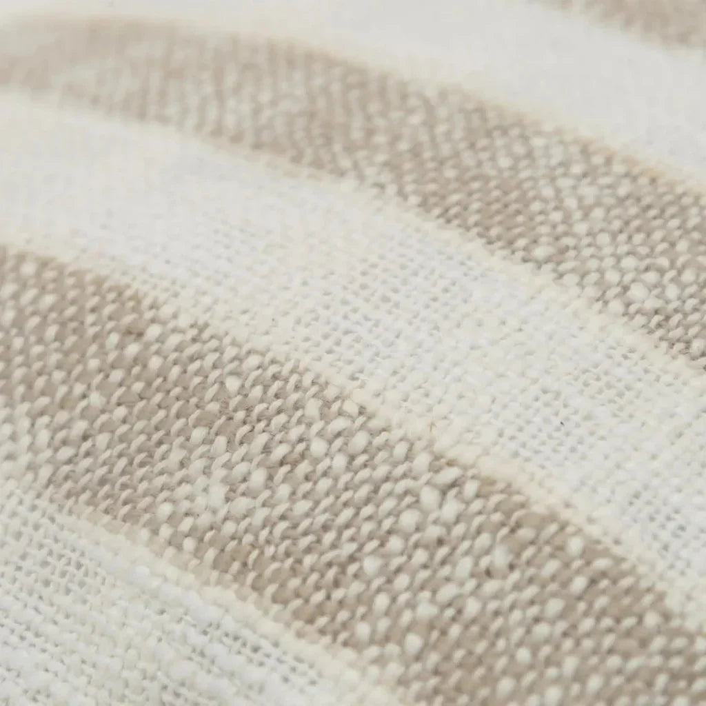 Sahara Khaki Throw Pillow With Down Insert - LOOMLAN - LOOMLAN - Throw Pillows