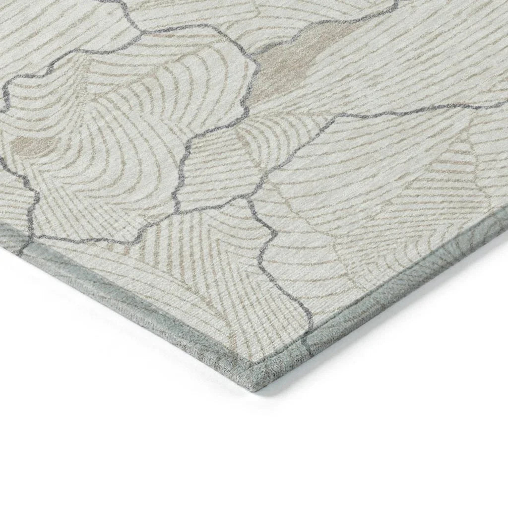 Sahari Ivory Washable Indoor-Outdoor Rug-Outdoor Rugs-LOOMLAN Rugs-LOOMLAN