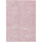 Sahari Pink Washable Indoor-Outdoor Rug-Outdoor Rugs-LOOMLAN Rugs-2'6" x 3'10"-LOOMLAN