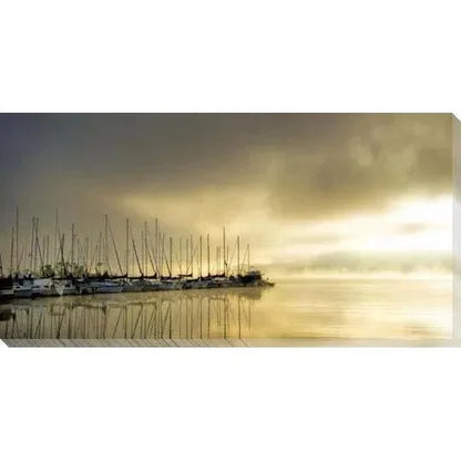 Sails at Sunset Coastal Wall Art Indoor Outdoor - LOOMLAN - LOOMLAN - Canvas Art