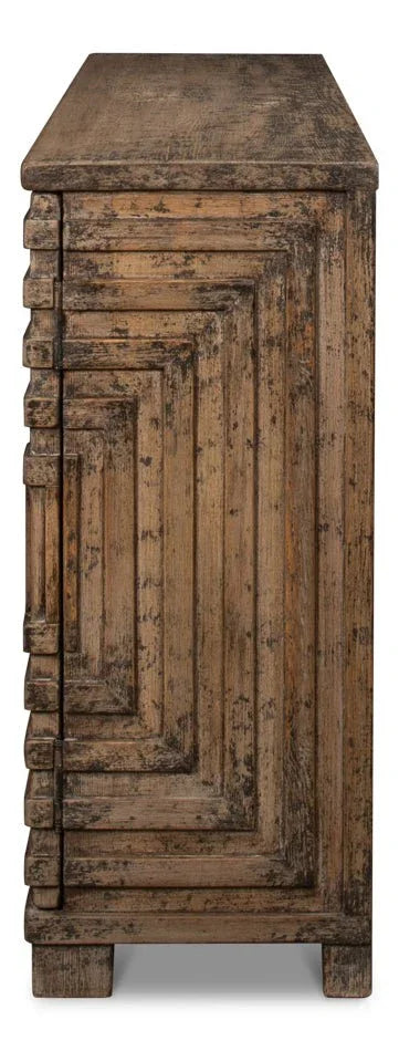 Saint Entrance Wood Sideboard - LOOMLAN - Sarreid - Sideboards