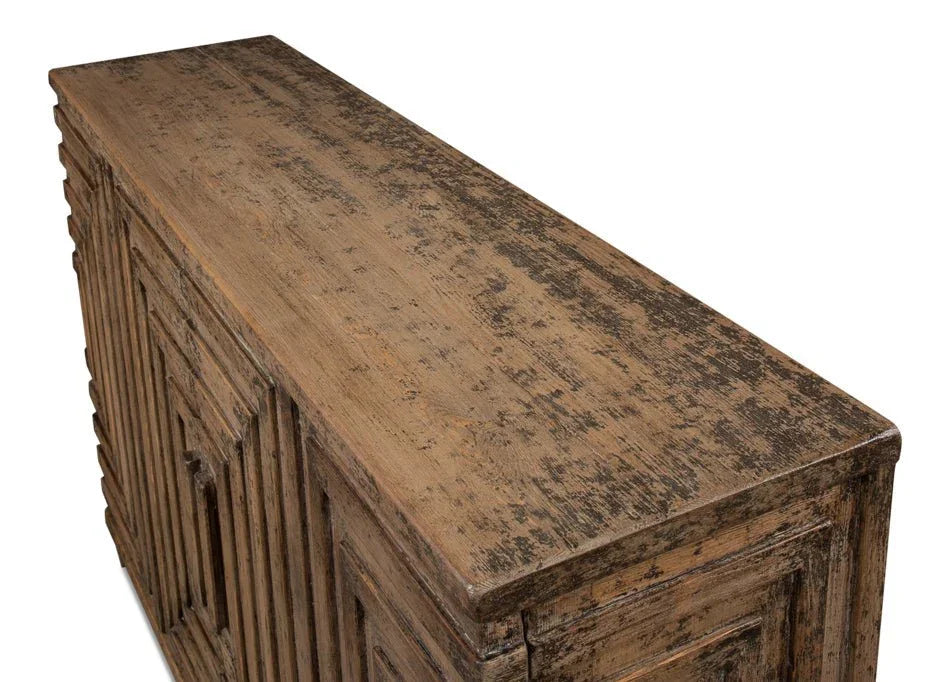 Saint Entrance Wood Sideboard - LOOMLAN - Sarreid - Sideboards