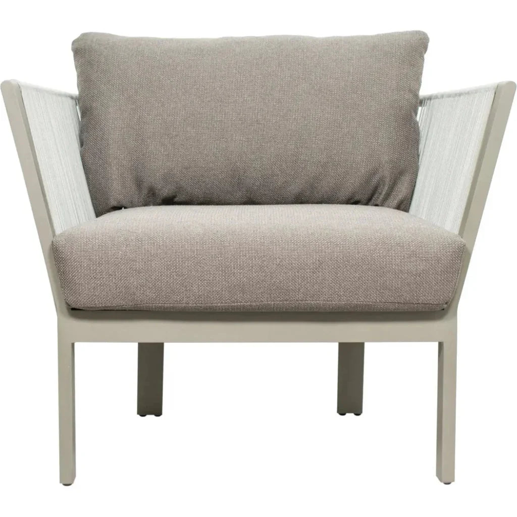 Saint Helena Lounge Chair - Light Gray Outdoor-Outdoor Lounge Chairs-Seasonal Living-LOOMLAN