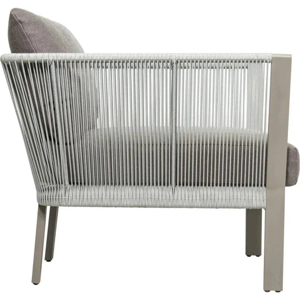 Saint Helena Lounge Chair - Light Gray Outdoor-Outdoor Lounge Chairs-Seasonal Living-LOOMLAN