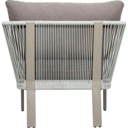 Saint Helena Lounge Chair - Light Gray Outdoor-Outdoor Lounge Chairs-Seasonal Living-LOOMLAN