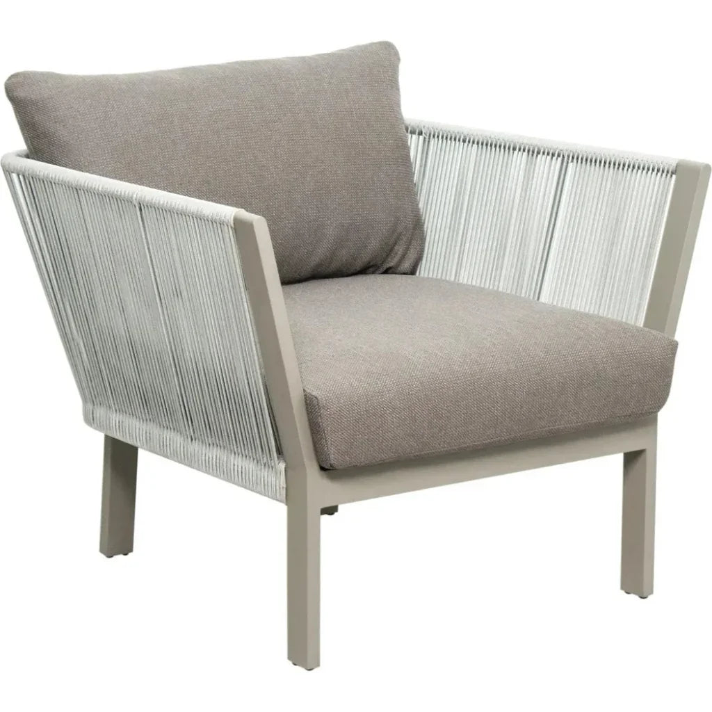 Saint Helena Lounge Chair - Light Gray Outdoor-Outdoor Lounge Chairs-Seasonal Living-LOOMLAN