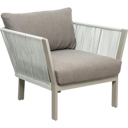 Saint Helena Lounge Chair - Light Gray Outdoor-Outdoor Lounge Chairs-Seasonal Living-LOOMLAN