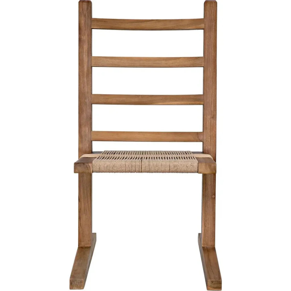 Salam Chair, Teak - LOOMLAN - Noir - Dining Chairs