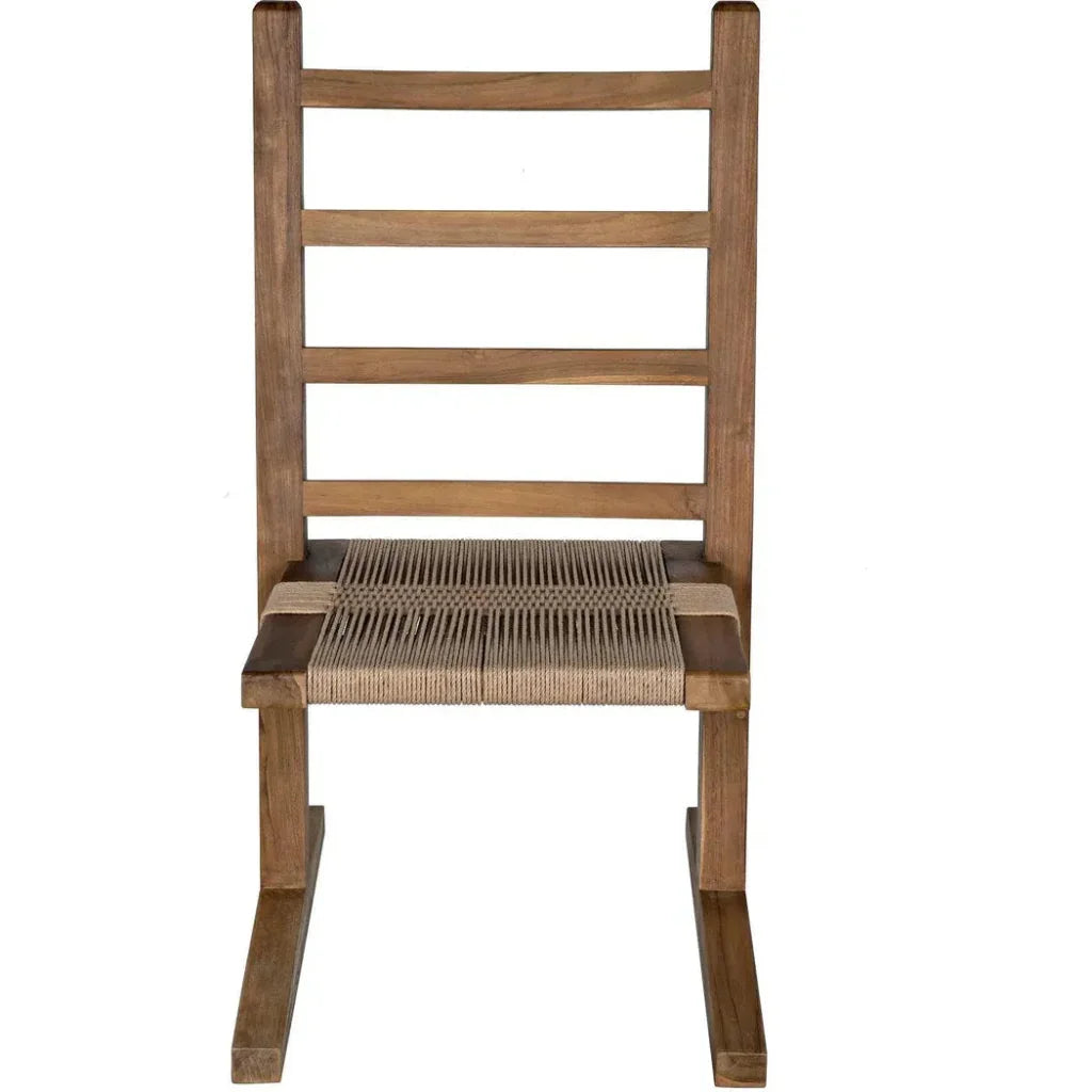 Salam Chair, Teak - LOOMLAN - Noir - Dining Chairs