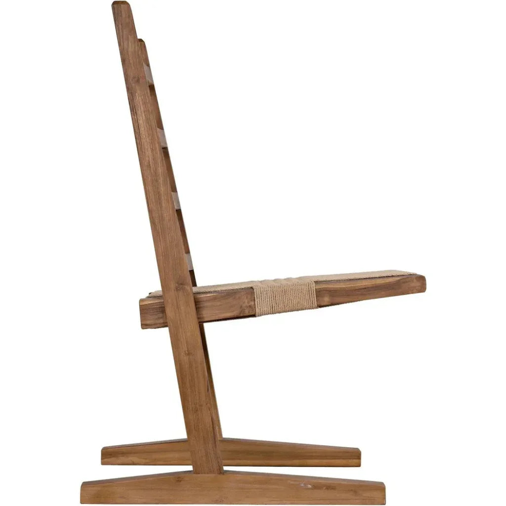 Salam Chair, Teak - LOOMLAN - Noir - Dining Chairs